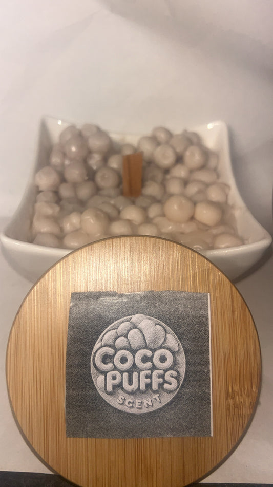 “Coco puffs Cereal Bowl Candle”